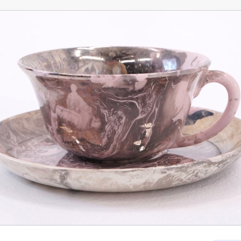 Sascha Brastoff Vintage Surf Ballet Coffee Set